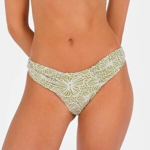 Blackbough Swim Audrey Bottom in Sage Jacquard